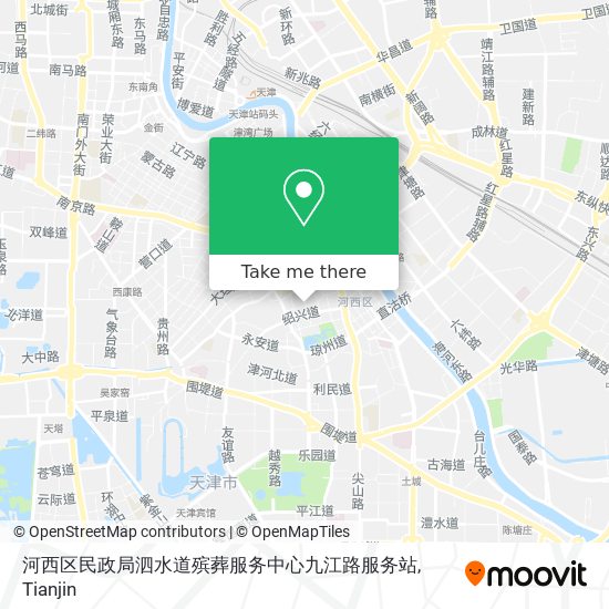 河西区民政局泗水道殡葬服务中心九江路服务站 map