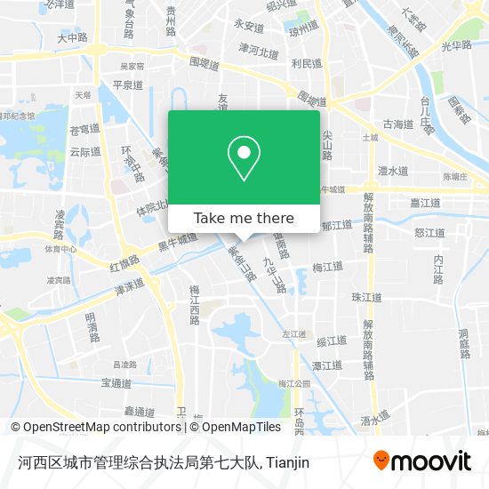 河西区城市管理综合执法局第七大队 map