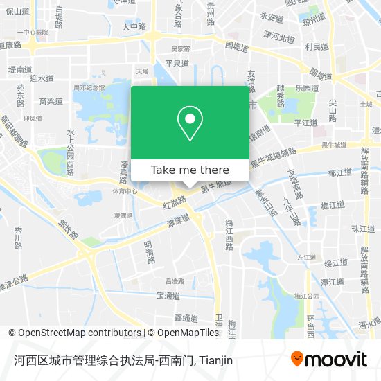 河西区城市管理综合执法局-西南门 map