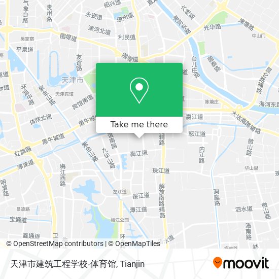 天津市建筑工程学校-体育馆 map