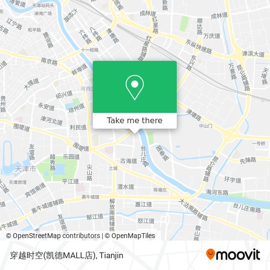 穿越时空(凯德MALL店) map