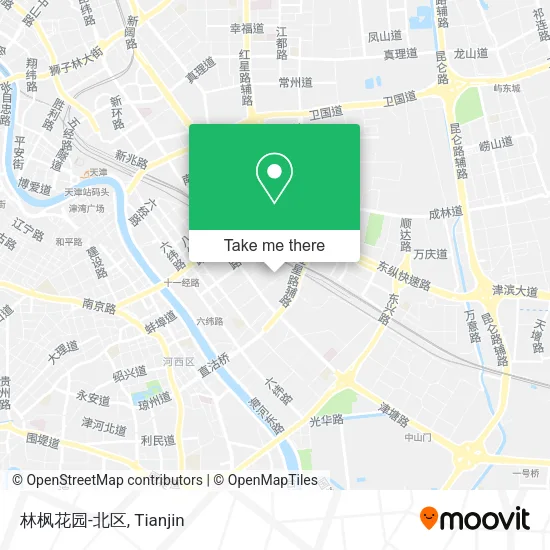 林枫花园-北区 map