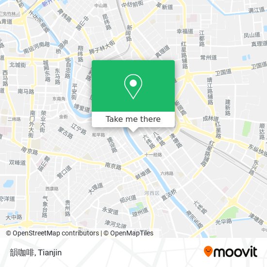 韻咖啡 map