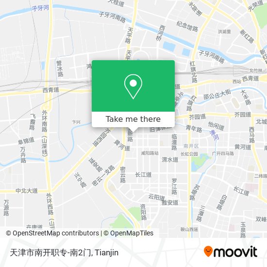 天津市南开职专-南2门 map