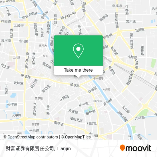 财富证券有限责任公司 map