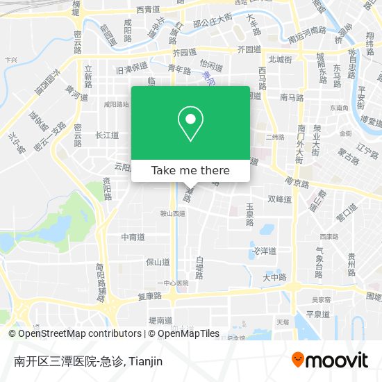南开区三潭医院-急诊 map