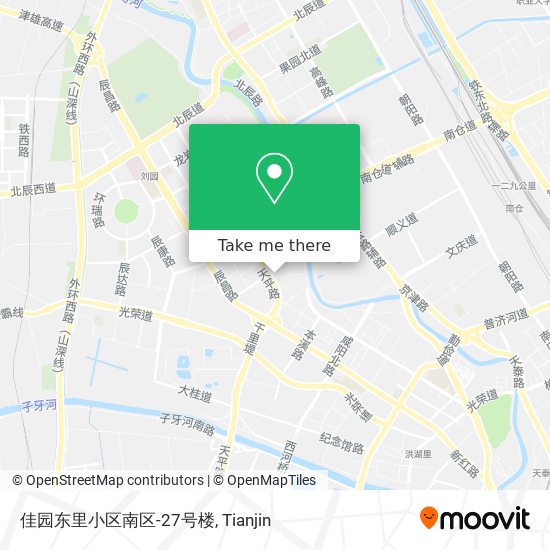 佳园东里小区南区-27号楼 map