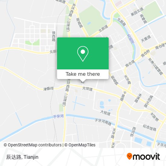 辰达路 map