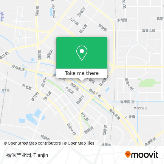 福保产业园 map