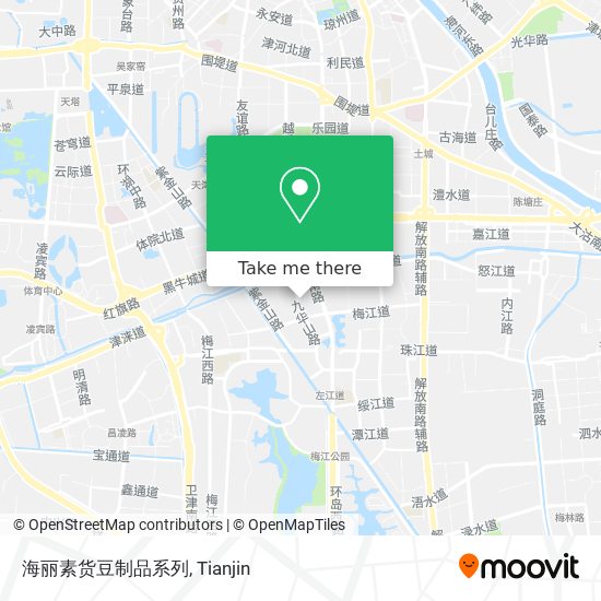 海丽素货豆制品系列 map