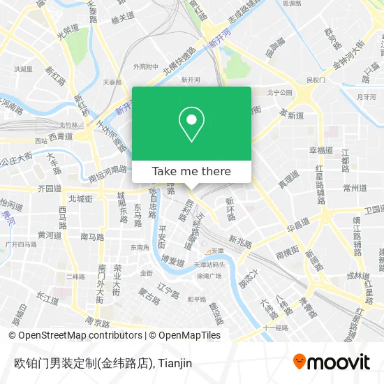 欧铂门男装定制(金纬路店) map