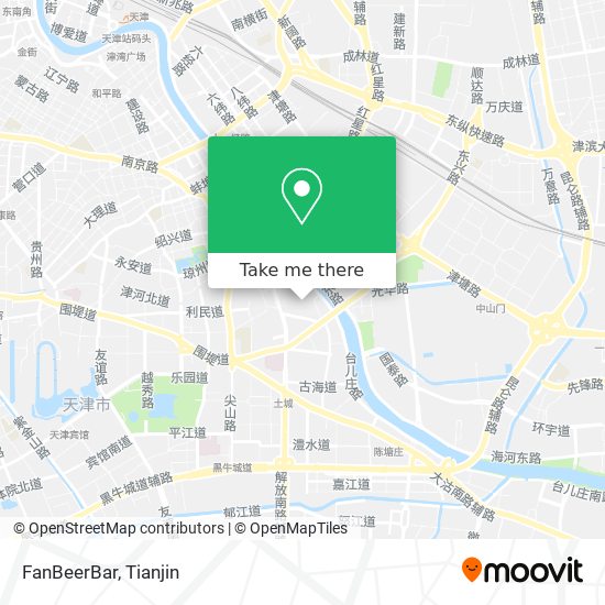 FanBeerBar map