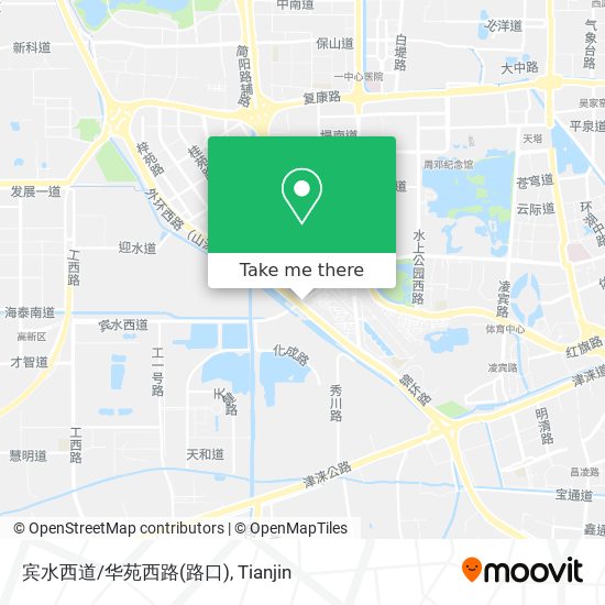 宾水西道/华苑西路(路口) map
