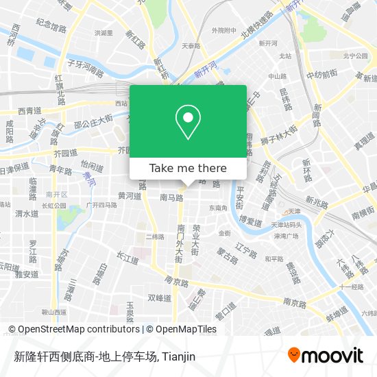 新隆轩西侧底商-地上停车场 map