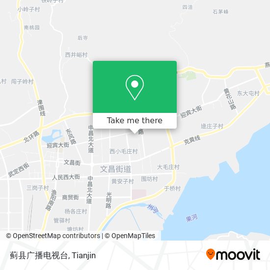 蓟县广播电视台 map