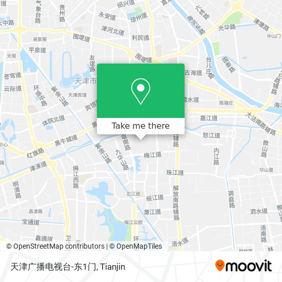 天津广播电视台-东1门 map