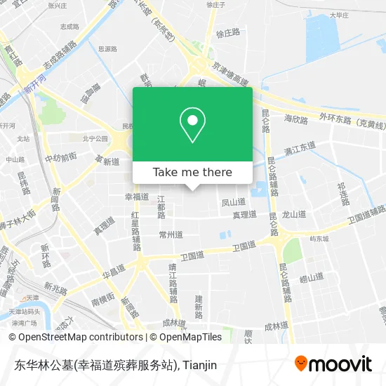 东华林公墓(幸福道殡葬服务站) map