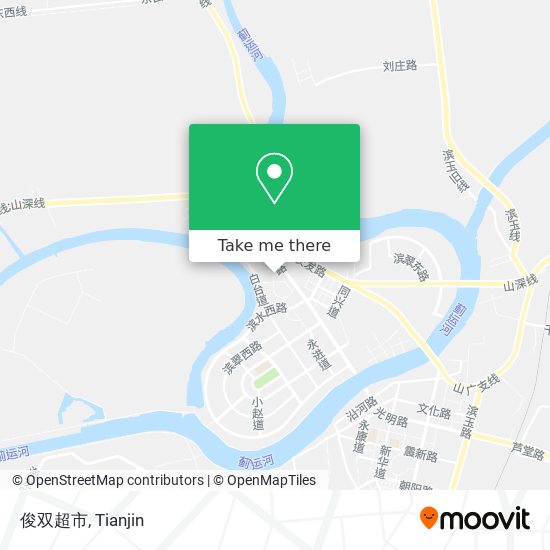 俊双超市 map