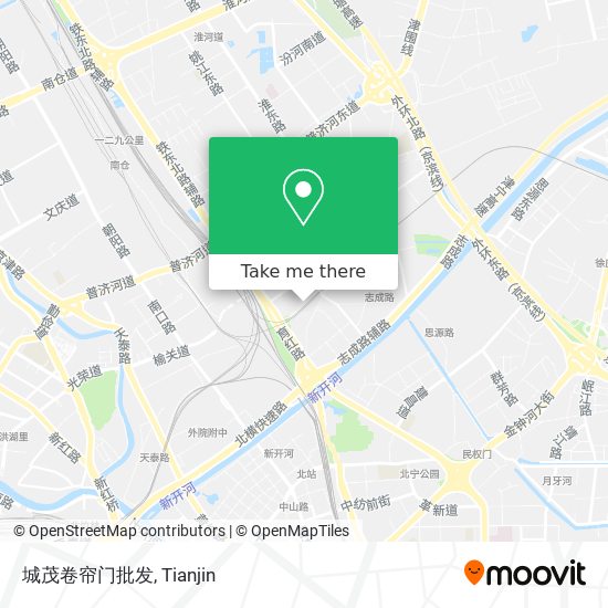 城茂卷帘门批发 map