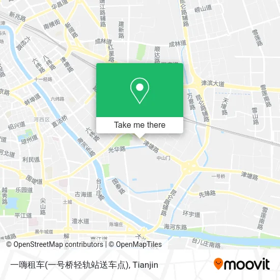 一嗨租车(一号桥轻轨站送车点) map