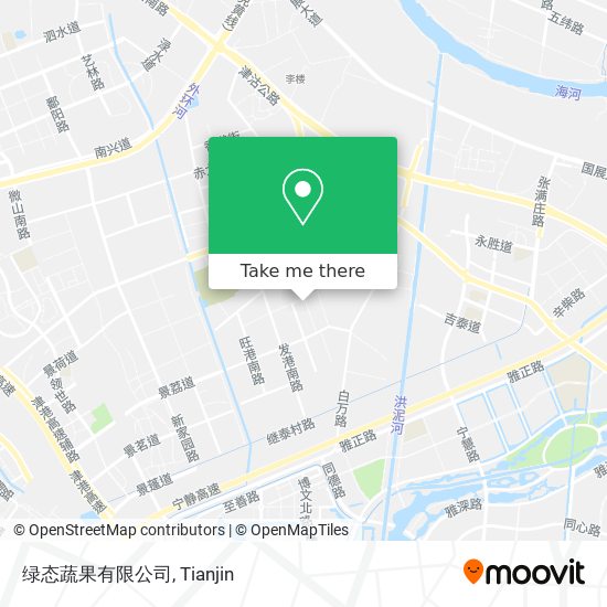 绿态蔬果有限公司 map