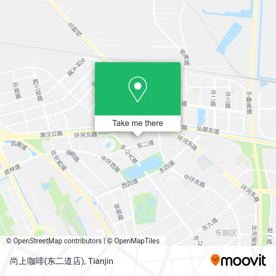 尚上咖啡(东二道店) map