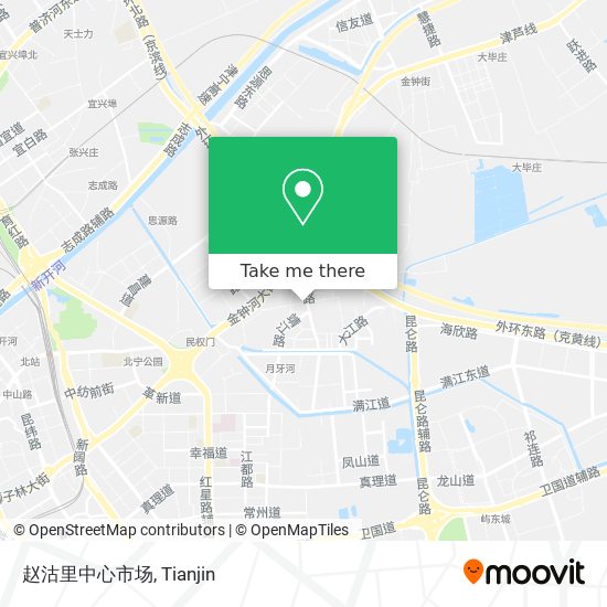 赵沽里中心市场 map