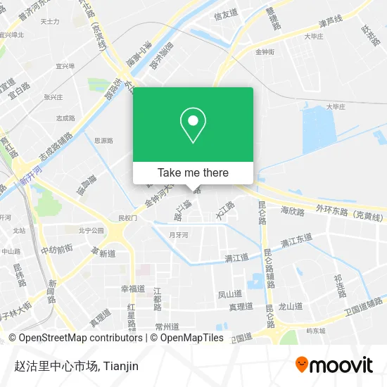赵沽里中心市场 map