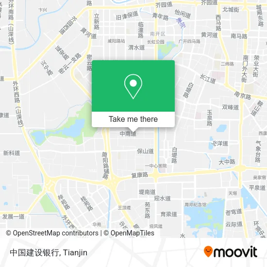 中国建设银行 map