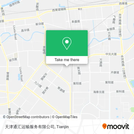 天津通汇运输服务有限公司 map