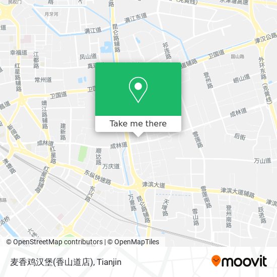 麦香鸡汉堡(香山道店) map