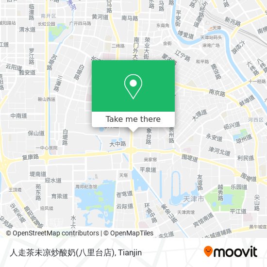 人走茶未凉炒酸奶(八里台店) map
