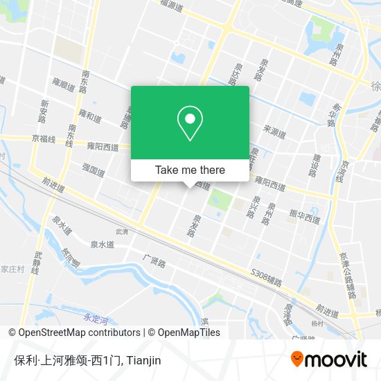 保利·上河雅颂-西1门 map