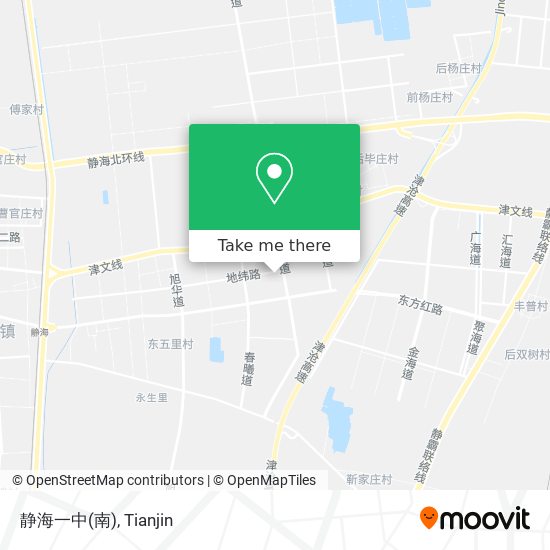 静海一中(南) map