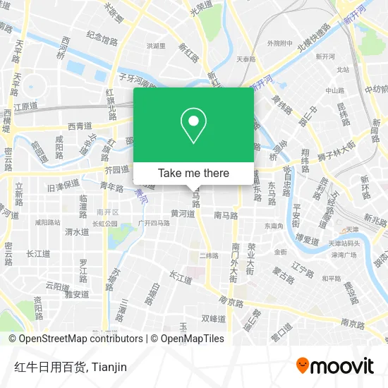 红牛日用百货 map