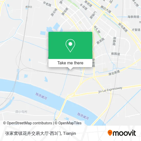 张家窝镇花卉交易大厅-西3门 map