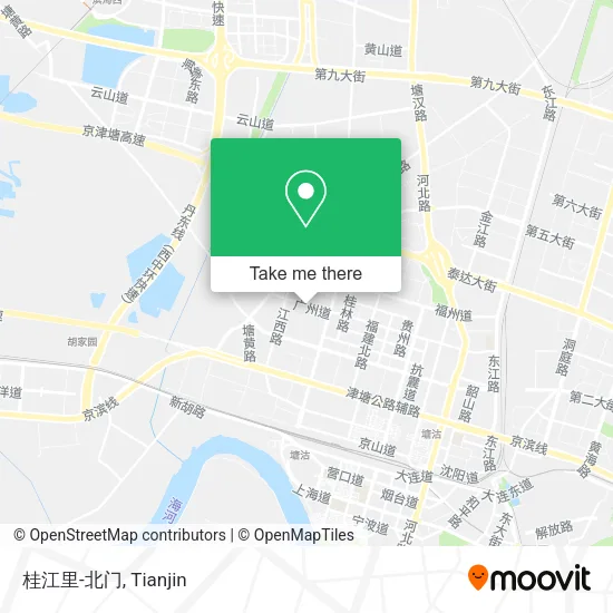 桂江里-北门 map