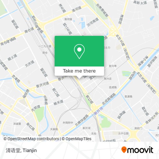 清语堂 map