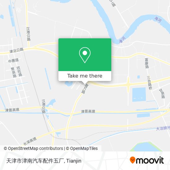 天津市津南汽车配件五厂 map
