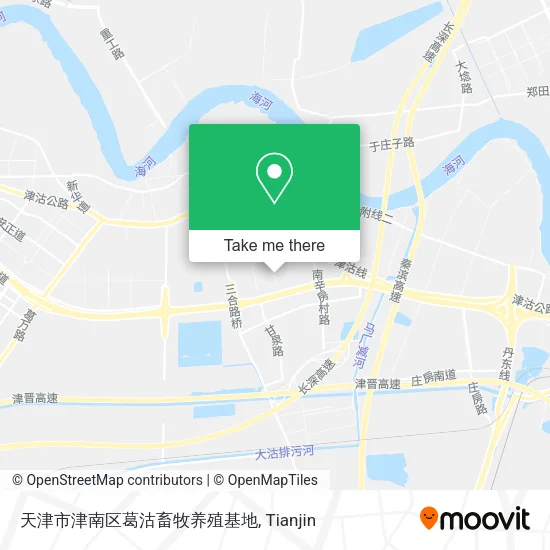 天津市津南区葛沽畜牧养殖基地 map