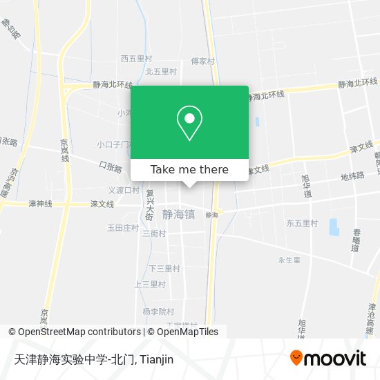 天津静海实验中学-北门 map
