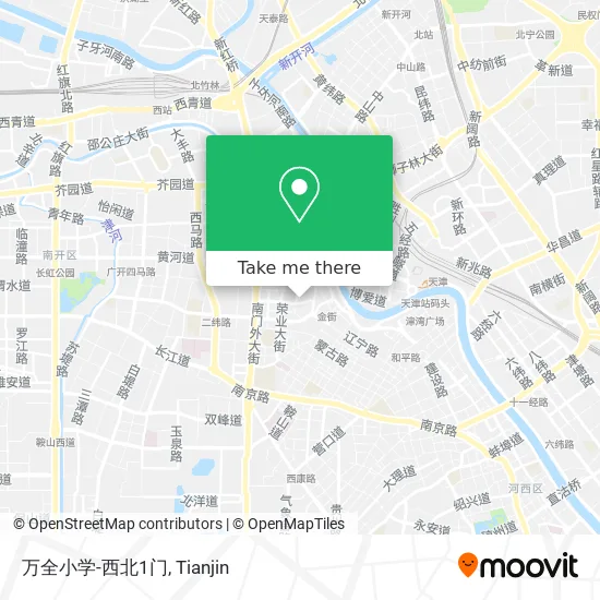 万全小学-西北1门 map
