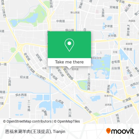 恩福来涮羊肉(王顶提店) map