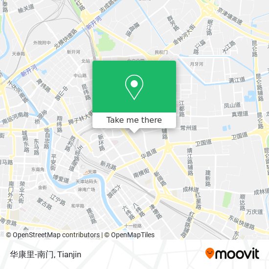 华康里-南门 map