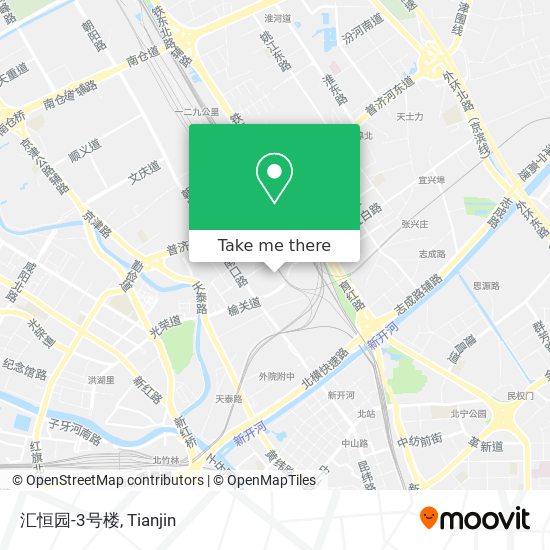 汇恒园-3号楼 map