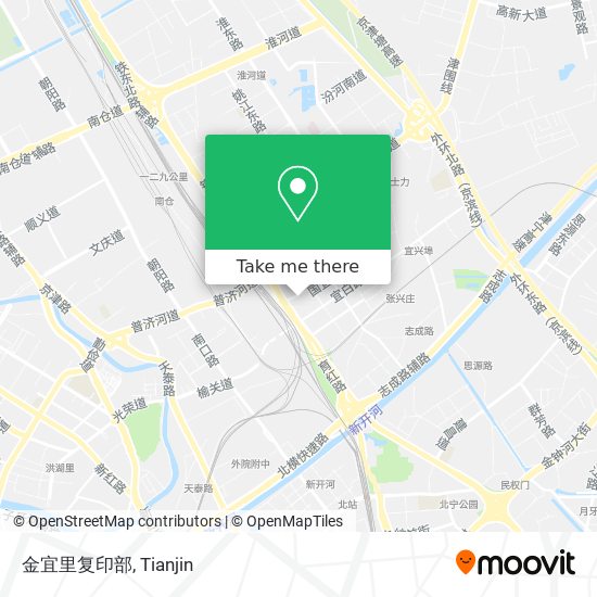 金宜里复印部 map