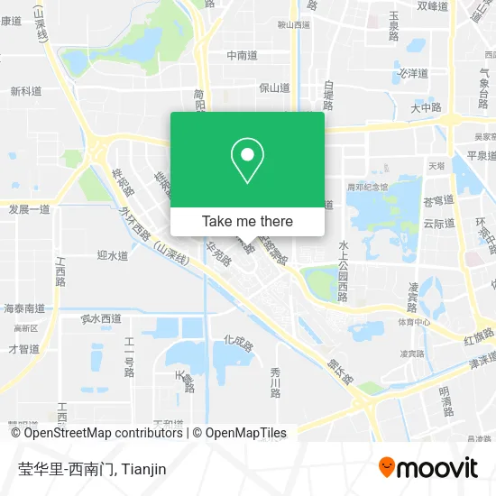 莹华里-西南门 map