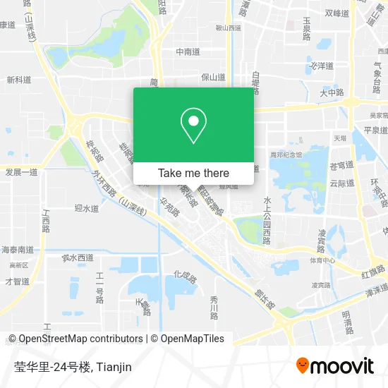 莹华里-24号楼 map