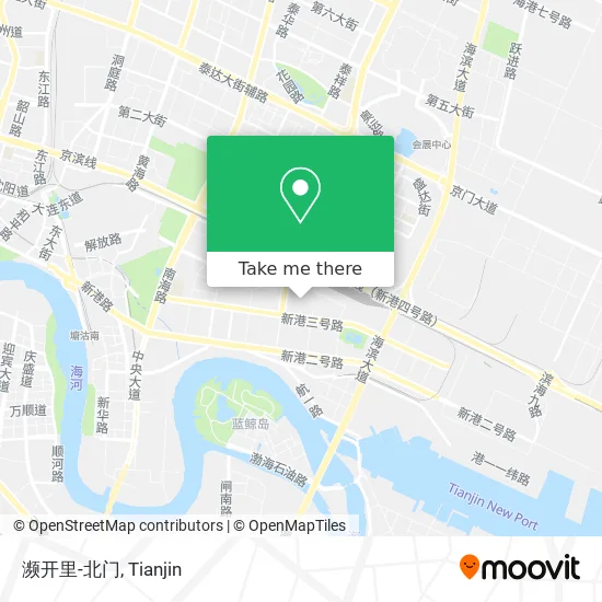 濒开里-北门 map