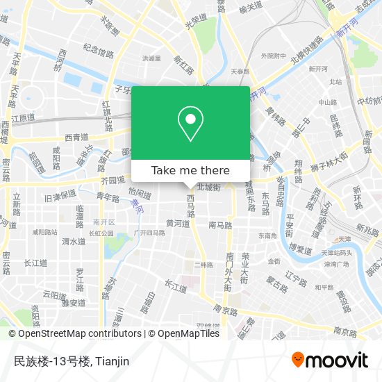 民族楼-13号楼 map